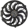 Load image into Gallery viewer, Continental Auxiliary Fan FA70001 fits 1988-1997 BMW 525i / 530i / 535i / 540i / 735i / 735iL / 740i / 740iL - Side View