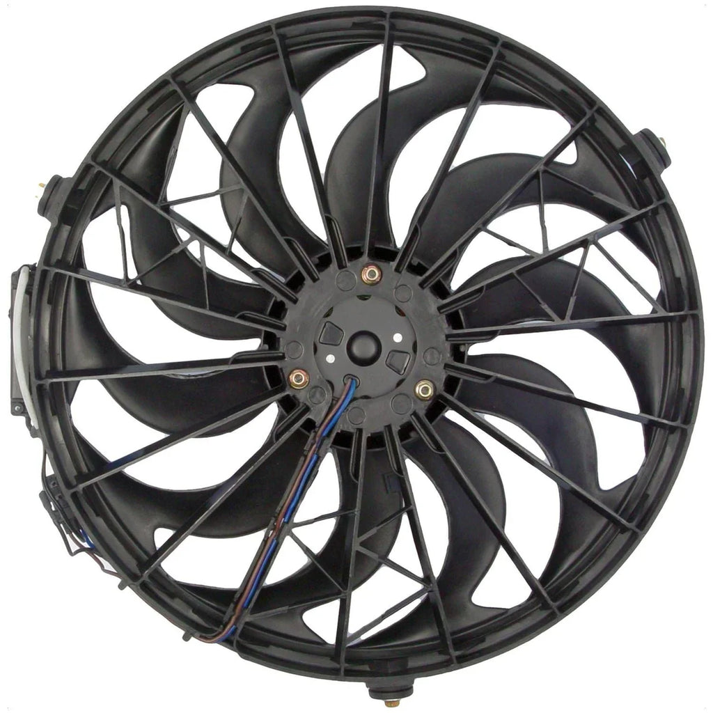 Continental Auxiliary Fan FA70001 fits 1988-1997 BMW 525i / 530i / 535i / 540i / 735i / 735iL / 740i / 740iL - Side View