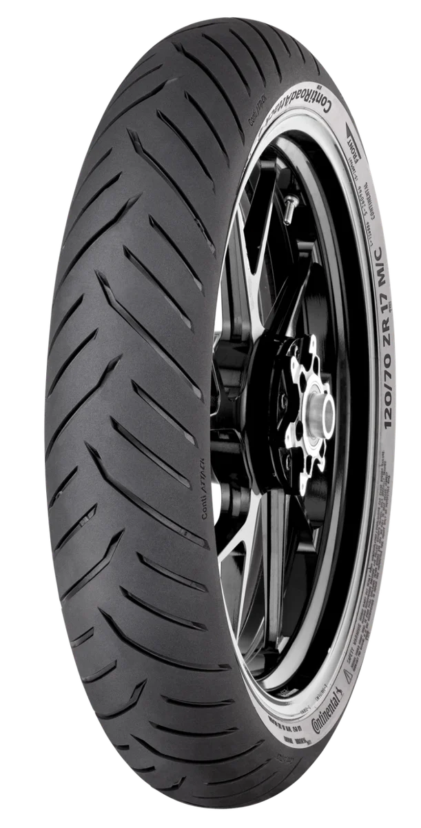 Continental ContiRoadAttack 4 - 120/70 ZR 17 M/C (58W) TL Front - Detail View
