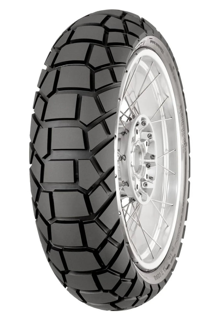Continental TKC 70 Rocks - 140/80 R 17 M/C 69S TL M+S Rear - Side View