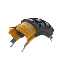 Load image into Gallery viewer, Continental TKC 80 Twinduro M+S - 120/90-18 M/C 65R TL Rear - Back View