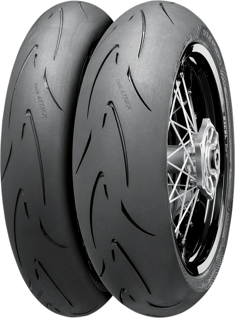 Continental Tire - ContiAttack SM Evo - Front - 110/70R17 - 54H 02445720000