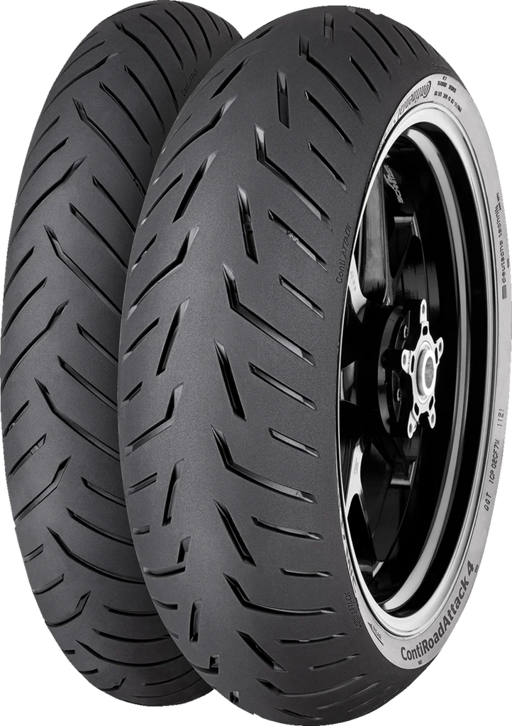 Continental Tire - ContiRoad Attack 4 - Front - 120/70ZR19 - (60W) 02447090000 - Main Product View