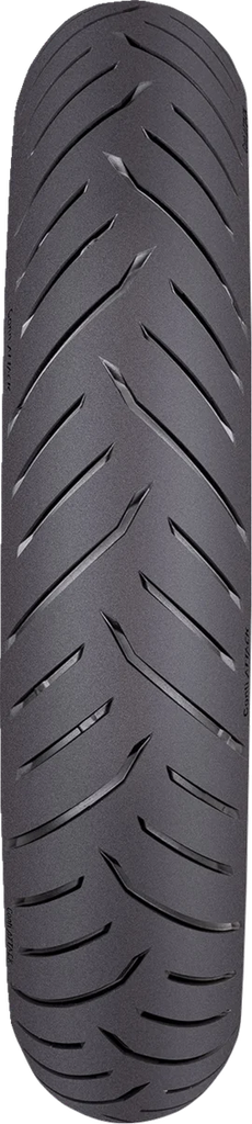 Continental Tire - ContiRoad Attack 4 - Front - 120/70ZR19 - (60W) 02447090000 - Side View