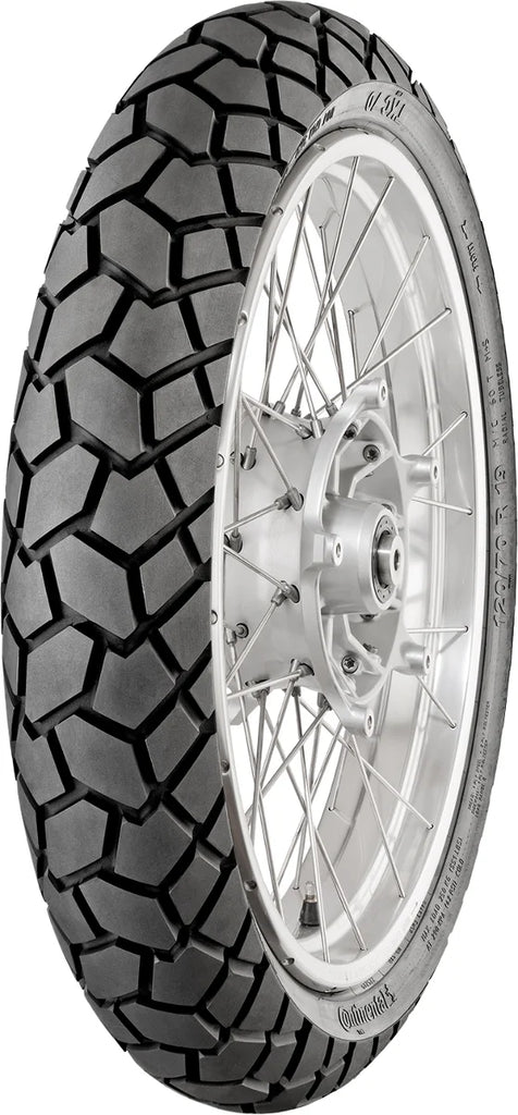 Continental Tire - TKC 70 - Front - 120/70ZR17 - (58W) 02444630000 - Main Product View