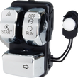 Load image into Gallery viewer, Control Module - Right - Black DragSpecialties 78590B - Side View