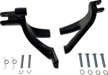 Load image into Gallery viewer, Conversion Mount - Gloss Black - FL DragSpecialties D35-0224GB-1 - Main Product View