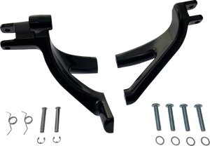 Conversion Mount - Gloss Black - FL DragSpecialties D35-0224GB-1 - Main Product View