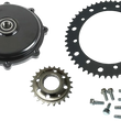 Load image into Gallery viewer, Conversion Sprocket Kit - Black - '09-'16 DragSpecialties 201407 - Side View