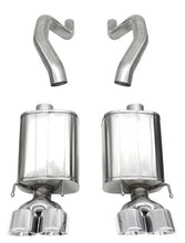 Load image into Gallery viewer, Corsa 06-13 Chevy Corvette C6 Z06 7.0L / 09-13 ZR1 6.2L Polished AxleBack Exhaust w/4.5in Twin Tips - Installation View
