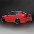 Load image into Gallery viewer, Corsa 08-10 Subaru Impreza WRX Sedan 2.5L Turbo Manual 3in Sport Cat-Back Exhaust w/4in Blac - Side View