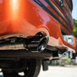 Load image into Gallery viewer, Corsa 09-23 RAM 1500 (Classic) 3in Cat-Back Extreme - 4.5in Black Tips - Detail View