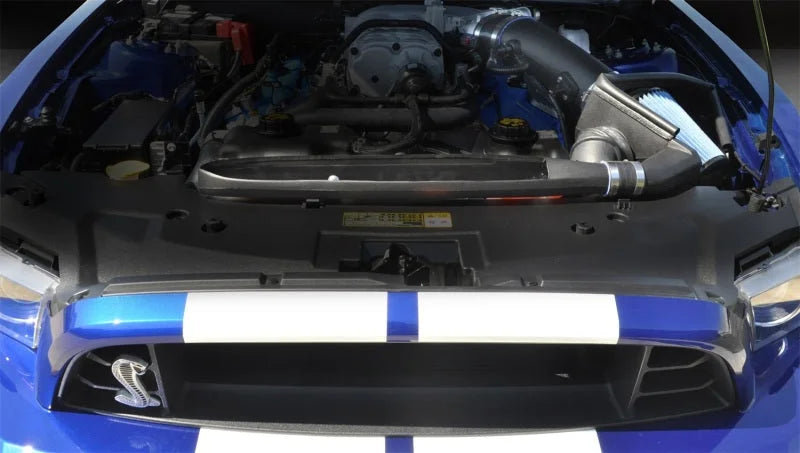 Corsa 10-13 Ford Mustang Shelby GT500 5.4L/5.8L V8 Air Intake - Detail View
