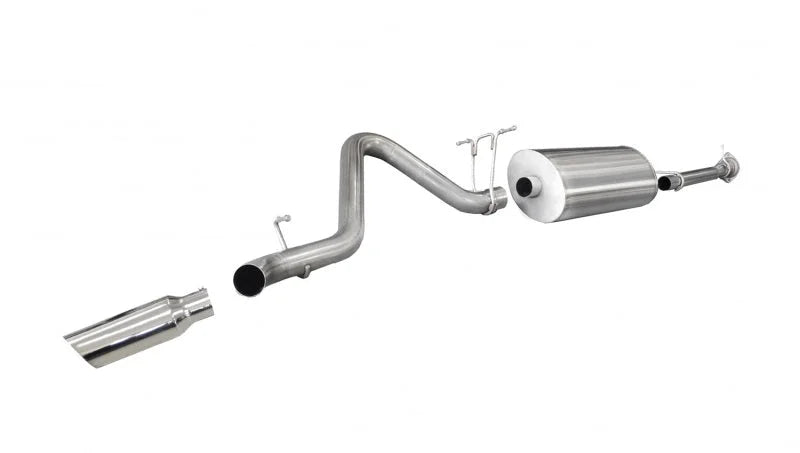 Corsa 11 -12 Chevrolet Silverado Reg. Cab/Long Bed 2500 6.0L V8 Polished Sport Cat-Back Ex - Main Product View