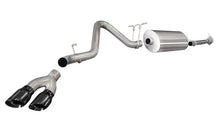 Load image into Gallery viewer, Corsa 11-13 GMC Sierra 6.0L V8 3in Cat-Back Single Side w Twin 4in Black Pro-Series Tips - Main Product View