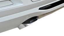 Load image into Gallery viewer, Corsa 12-14 BMW 335i Sedan AWD F30 3in Polished Touring Dual Rear Single 3.5in Tip Cat-Back - Side View