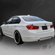 Load image into Gallery viewer, Corsa 12-14 BMW 335i Sedan AWD F30 3in Polished Touring Dual Rear Single 3.5in Tip Cat-Back - Detail View