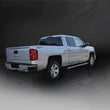 Load image into Gallery viewer, Corsa 14-19 GMC Sierra/Chevy Silv 1500 Crew Cab/Std. Bed 5.3L V8 Black Sport Single Side CB Exhaust - Side View