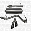 Load image into Gallery viewer, Corsa 14-19 GMC Sierra/Chevy Silv 1500 Reg. Cab/Long Bed 5.3L V8 Black Sport Single Side CB Exhaust - Main Product View