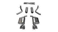 Load image into Gallery viewer, Corsa 15-16 Dodge Challenger Xtreme Cat-Back Dual Rear Exit with Twin 3.5in Polished Pro-Series Tips - Main Product View