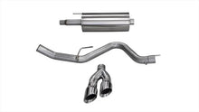Load image into Gallery viewer, Corsa 15-20 Ford F-150 5.0L V8 (Super Crew Cab) Polished Sport Single Side Dual 4in Tips CB Exhaust - Main Product View