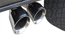 Load image into Gallery viewer, Corsa 15-20 Ford F-150 5.0L V8 (Super Crew Cab) Polished Sport Single Side Dual 4in Tips CB Exhaust - Side View