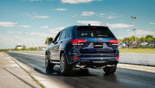 Load image into Gallery viewer, Corsa 18-21 Jeep Grand Cherokee TrackHawk 6.2L Xtreme Cat-Back Dual Rear Exit w/4.5in Polished Tips - Installation View