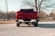 Load image into Gallery viewer, Corsa 19-23 Chevrolet Silverado 1500 Cat-Back Dual Rear Exit with Twin 4in Polished Pro-Series Tips - Side View