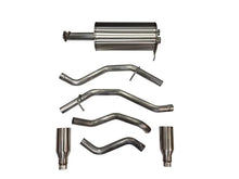 Load image into Gallery viewer, Corsa 19-24 Ram 1500 5.7L Crew Cab w/ 57in or 76in Bed Cat-Back Dual Rr Exit 5in Satin Polished Tips - Main Product View