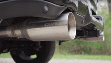 Load image into Gallery viewer, Corsa 19-24 Ram 1500 5.7L Crew Cab w/ 57in or 76in Bed Cat-Back Dual Rr Exit 5in Satin Polished Tips - Side View