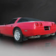 Load image into Gallery viewer, Corsa 1990-1995 Chevrolet Corvette C4 ZR1 5.7L V8 LT5 Polished Sport Cat-Back Exhaust - Side View