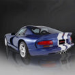Load image into Gallery viewer, Corsa 1996-2002 Dodge Viper GTS 8.0L V10 Polished Sport Cat-Back Exhaust w/3in Inlet - Side View