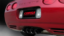 Load image into Gallery viewer, Corsa 1997-2004 Chevrolet Corvette C5 Z06 5.7L V8 Black Sport Axle-Back Exhaust - Detail View