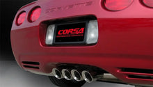 Load image into Gallery viewer, Corsa 1997-2004 Chevrolet Corvette C5 Z06 5.7L V8 Polished Sport Axle-Back Exhaust - Detail View