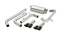 Load image into Gallery viewer, Corsa 1998-2002 Chevrolet Camaro Convertible Z28 5.7L V8 LS1 Black Tip Sport Cat-Back Exhaust - Main Product View