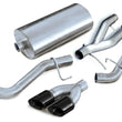 Load image into Gallery viewer, Corsa 2002-2006 Cat-Back Exhaust w/Black Twin 4in Tips 02-06 Cadillac Escalade 6.0L V8 - Main Product View
