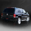 Load image into Gallery viewer, Corsa 2002-2006 Cat-Back Exhaust w/Black Twin 4in Tips 02-06 Cadillac Escalade 6.0L V8 - Side View