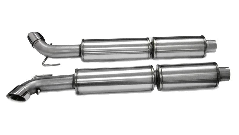 Corsa 2003-06 Dodge Viper 8.3L Polished Sport Cat-Back Exhaust (3in Inlet for Use w/ Hi-Flow Conv.) - Main Product View