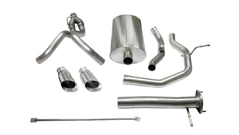 Corsa 2005-2006 Chevrolet SSR 5.3L V8 Polished Sport Cat-Back Exhaust - Main Product View