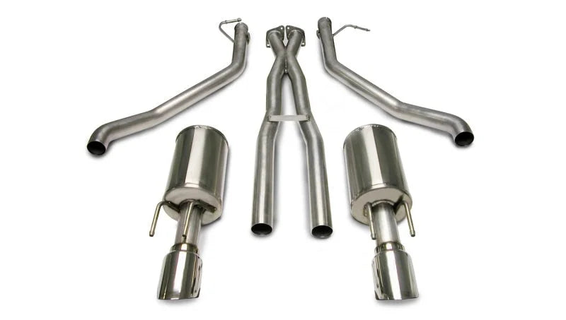Corsa 2005-2006 Pontiac GTO 6.0L V8 2.5in Sport Cat-Back + XPipe Exhaust Polished Tips - Main Product View