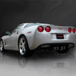 Load image into Gallery viewer, Corsa 2005-2007 Chevrolet Corvette C6 6.0L V8 Polished Sport Axle-Back Exhaust - Side View