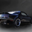 Load image into Gallery viewer, Corsa 2005-2010 Ford Mustang Shelby GT500 5.4L V8 Polished Sport Axle-Back Exhaust - Side View