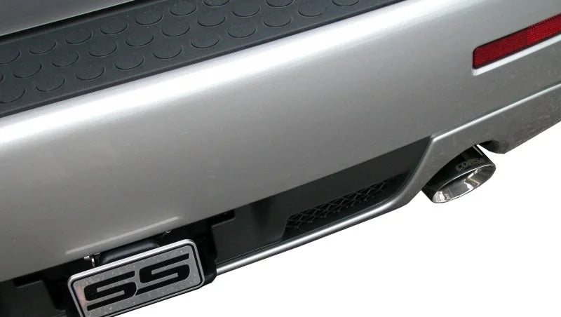 Corsa 2006-2008 Chevrolet Trailblazer SS 6.0L V8 Polished Sport Cat-Back Exhaust - Side View