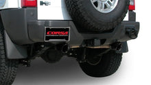 Load image into Gallery viewer, Corsa 2006-2008 Hummer H3 3in Cat-Back Dual Rear w Single 4in Black Pro-Series Tips - Detail View