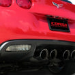 Load image into Gallery viewer, Corsa 2006-2013 Chevrolet Corvette C6 Z06 7.0L V8 Black Sport Axle-Back Exhaust - Detail View