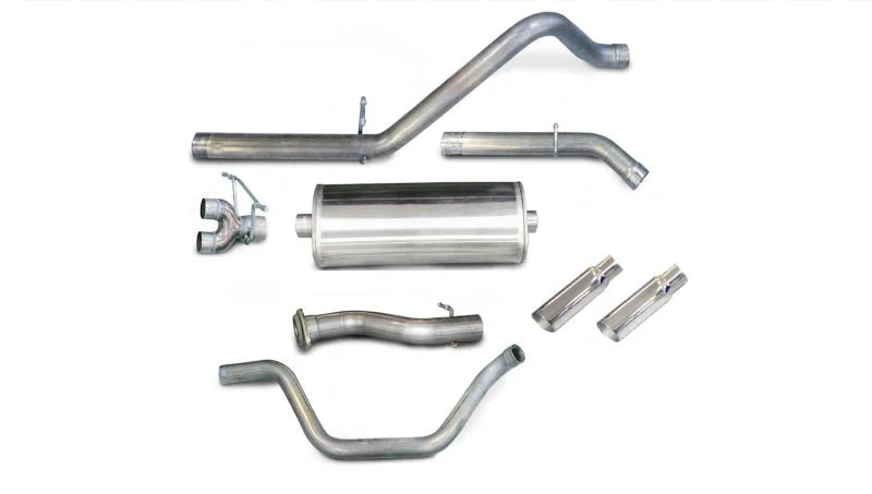Corsa 2007-2008  Chevrolet Silverado Crew Cab/Short Bed 1500 5.3L V8 Polished Sport Cat-Back Exhaust - Main Product View