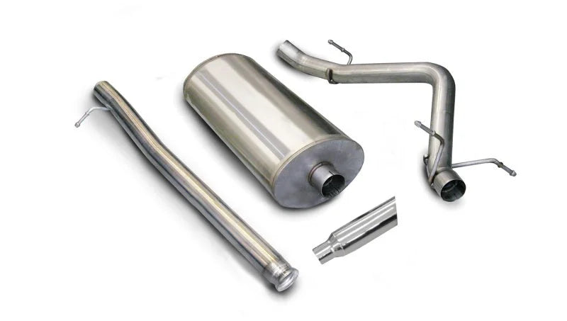 Corsa 2007-2008 Chevrolet Silverado Reg. Cab/Short Bed 1500 4.8L V8 Polished Sport Cat-Back Exhaust - Main Product View