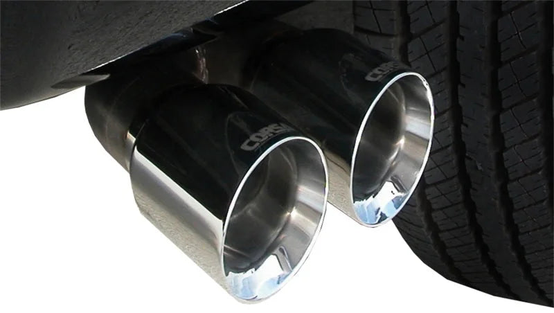 Corsa 2007-2008 Chevrolet Suburban 1500 5.3L V8 Polished Sport Cat-Back Exhaust - Detail View