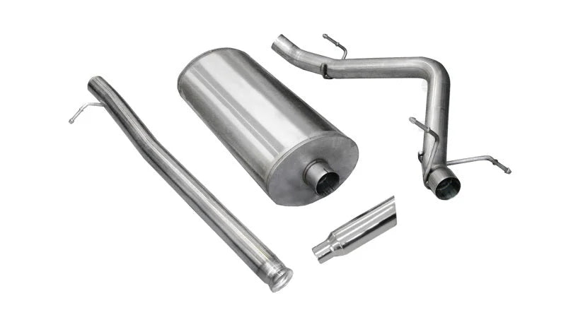 Corsa 2007-2009 Chevrolet Silverado Crew Cab/Short Bed 1500 6.2L V8 Polished Sport Cat-Back Exhaust - Main Product View