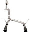 Load image into Gallery viewer, Corsa 2007-2018 Jeep Wrangler JKU 3.6L Sport 2.75in Cat-Back Exhaust w/ Single 4in Black Tips - Side View